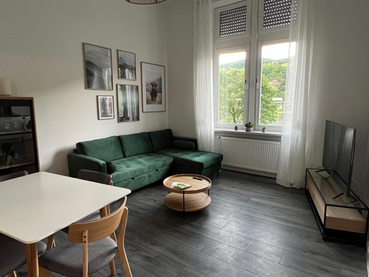 Direkter Moselblick I Altbau I 4 Personen I Terrasse Apartamento Sankt Aldegund Exterior foto