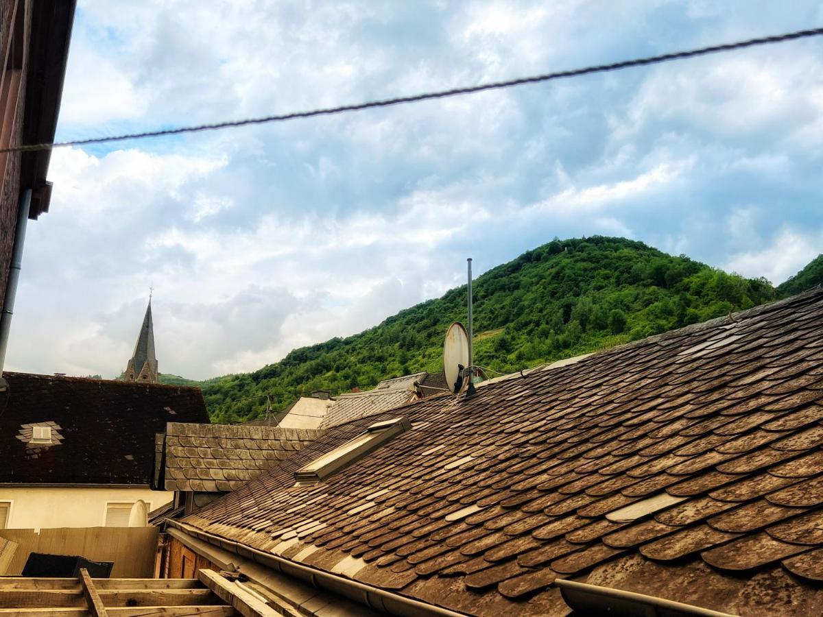 Direkter Moselblick I Altbau I 4 Personen I Terrasse Apartamento Sankt Aldegund Exterior foto