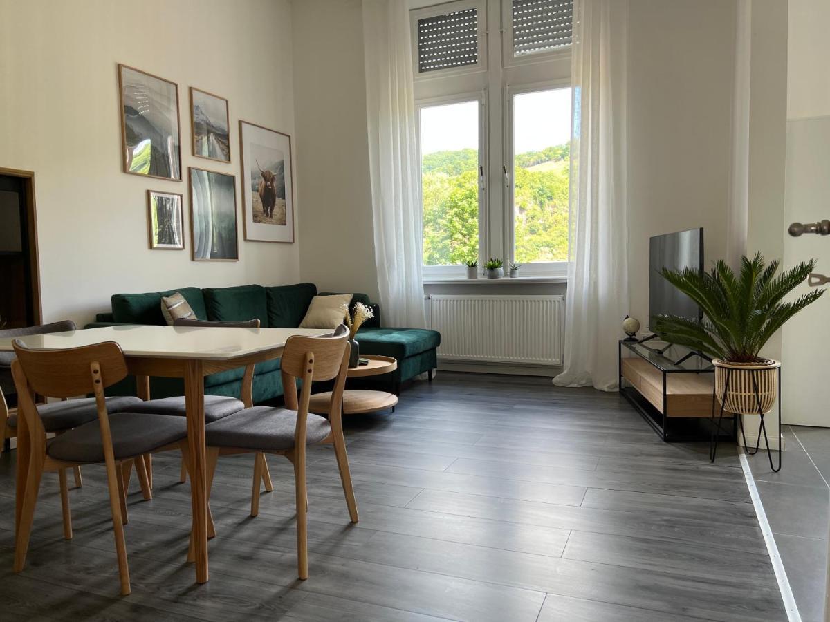 Direkter Moselblick I Altbau I 4 Personen I Terrasse Apartamento Sankt Aldegund Exterior foto
